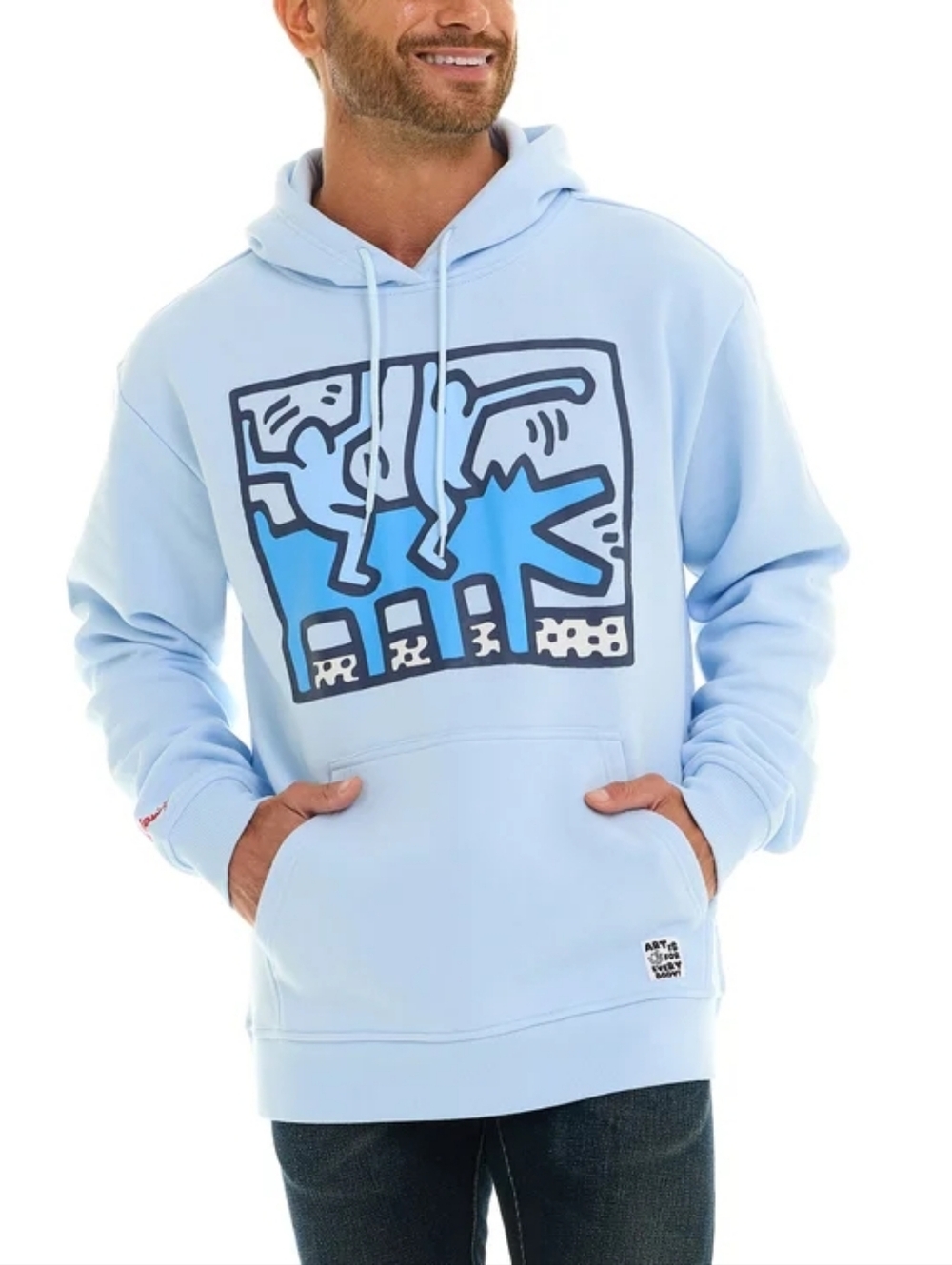 Keith Haring Men's Graphic Hoodie